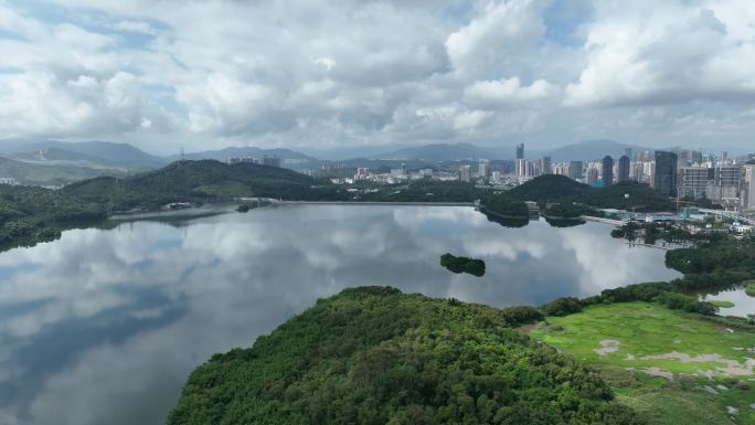 深圳水库航拍