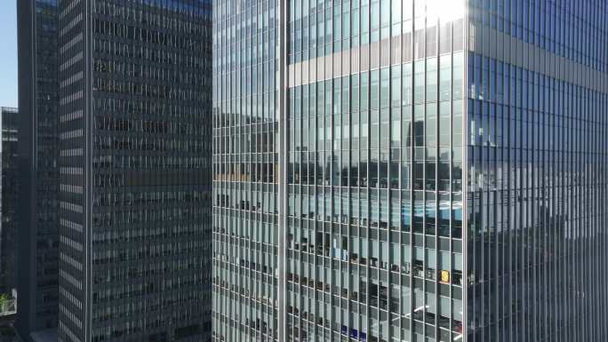 城市商务楼玻璃幕墙