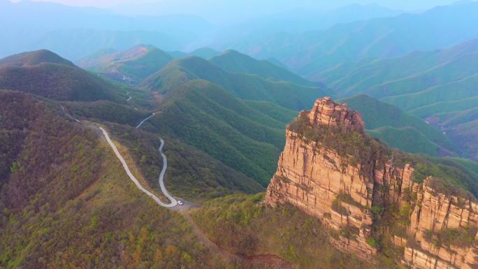 石家庄嶂石岩景区风光