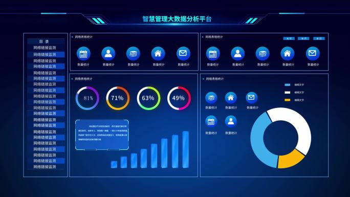 科技智慧平台可视化