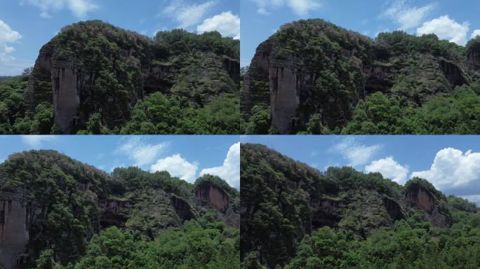 4K 航拍福建泰宁金湖景区风光山峰