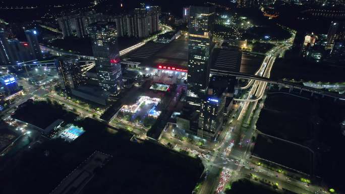 深圳北站夜景