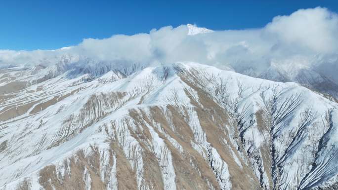 新疆喀什帕米尔高原雪山风光