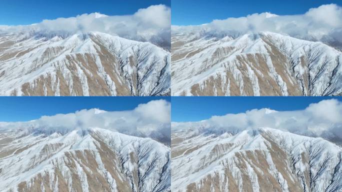 新疆喀什帕米尔高原雪山风光