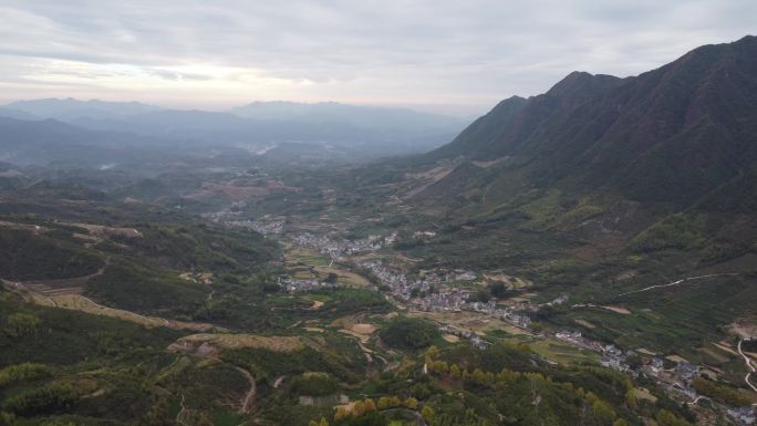 浙江乡村环境丽水遂昌古楼村乡村振兴航拍