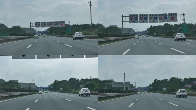 高速公路行车视觉拍摄