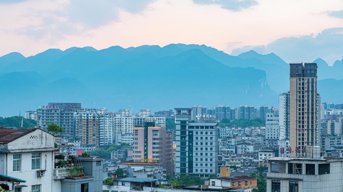 恩施土家族苗族自治州城市风光