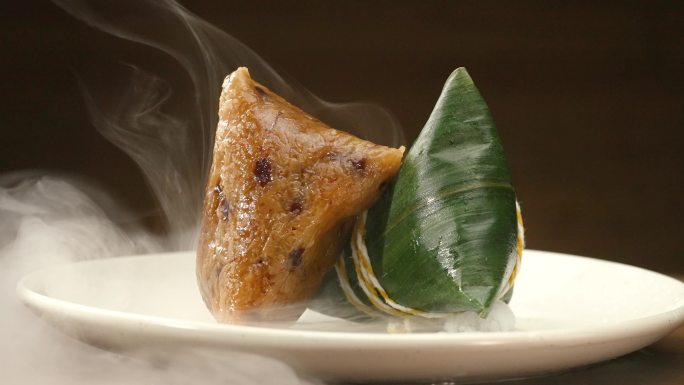 桂花蜜枣粽子视频素材