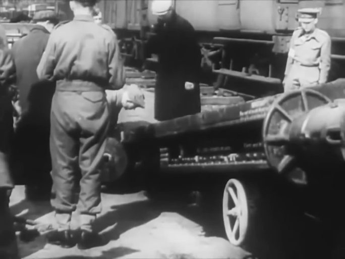二战时期武器运输 武器弹药供应