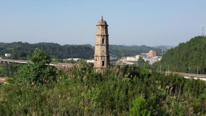 京九铁路  古塔丽影