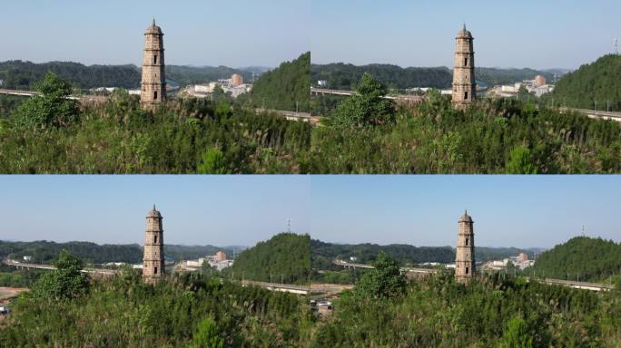 京九铁路  古塔丽影