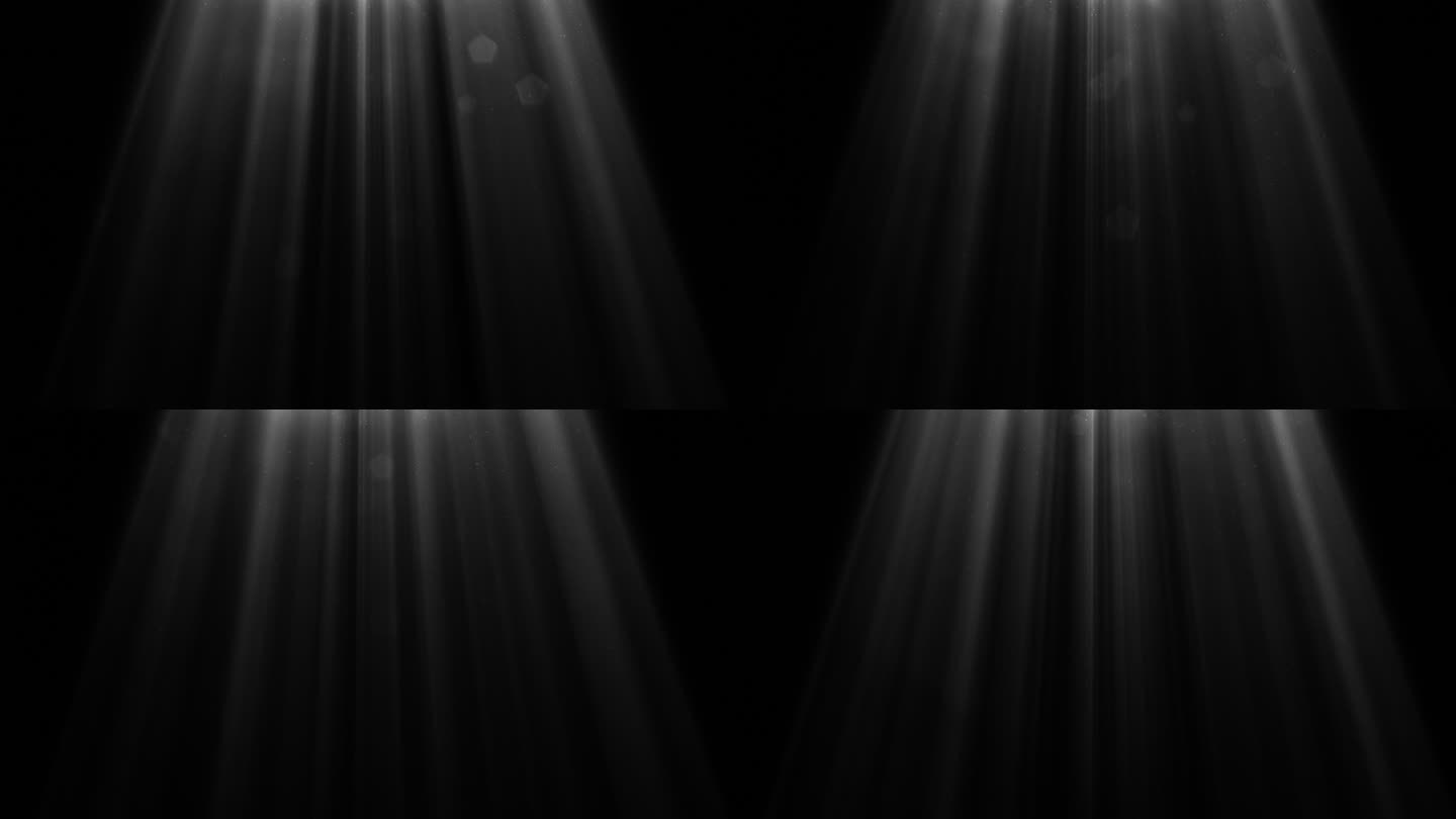 4K顶光光束光斑-无缝循环带透明通道