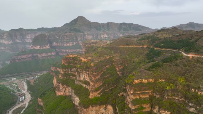 4K航拍​河南安阳林州太行大峡谷