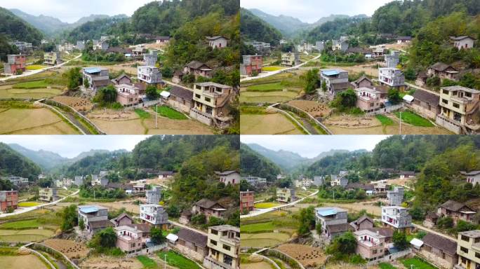 大山深处 大山农村 偏远山区 山区农田