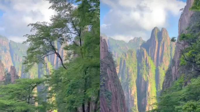 天门山风景视频素材
