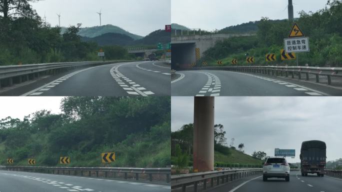 高速公路行车视觉拍摄