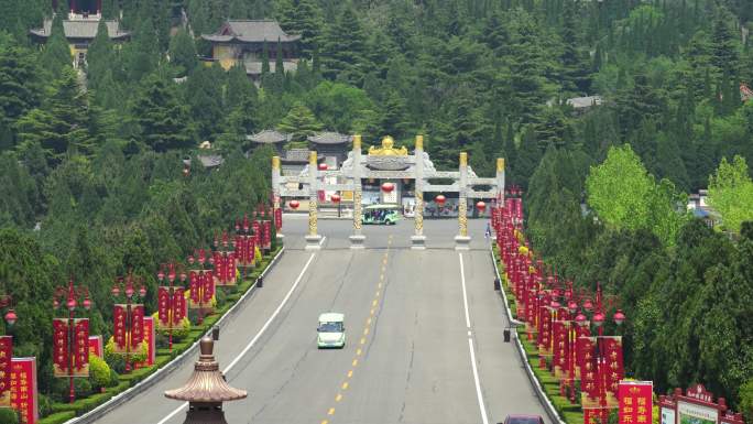 山东烟台旅游龙口南山景区