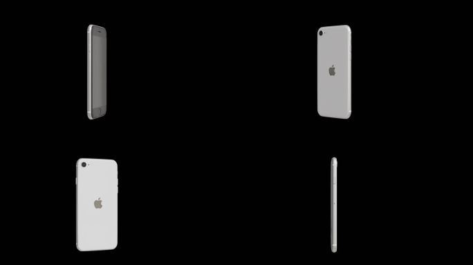 苹果iPhone SE第二代白色手机透明