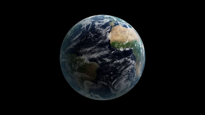 4K地球循环动画