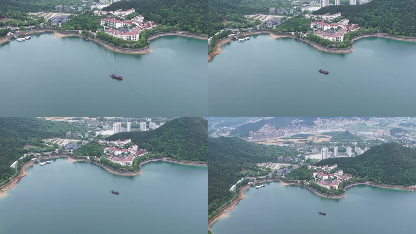 浙江宁波九龙湖城市与山水风景