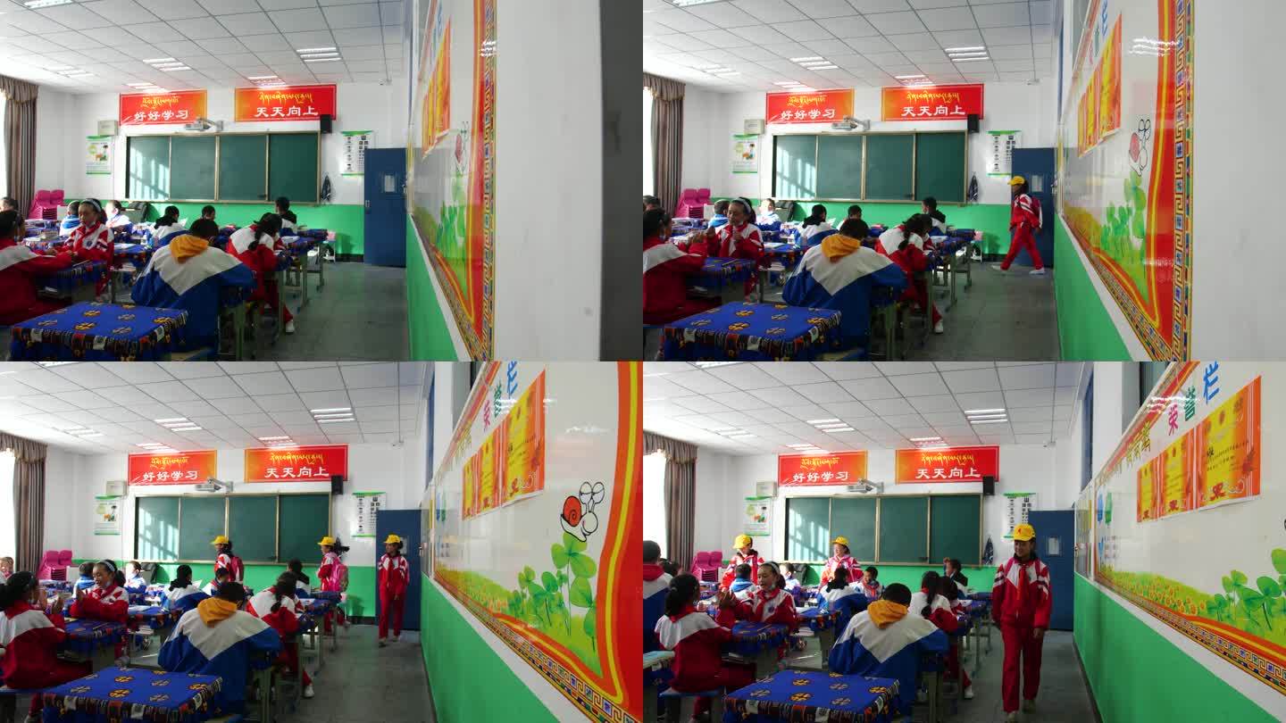 藏族小学教师 藏族小学生 教育未来