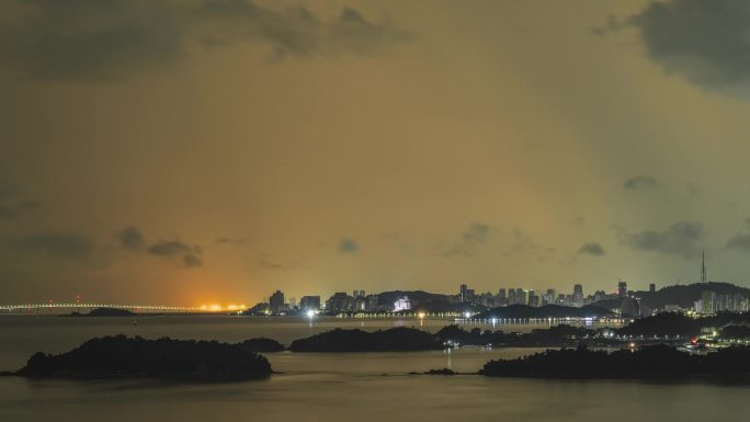 珠海闪电延时摄影4K