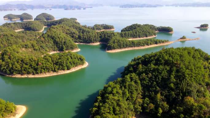 千岛湖 4K 航拍 源视频