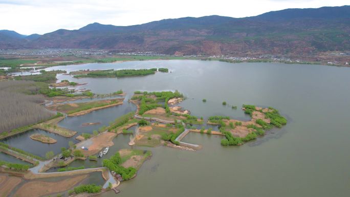 山川河流湖泊村庄水塘水库