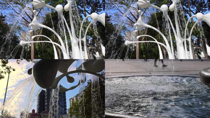 城市雕塑喷泉 创意流水装置