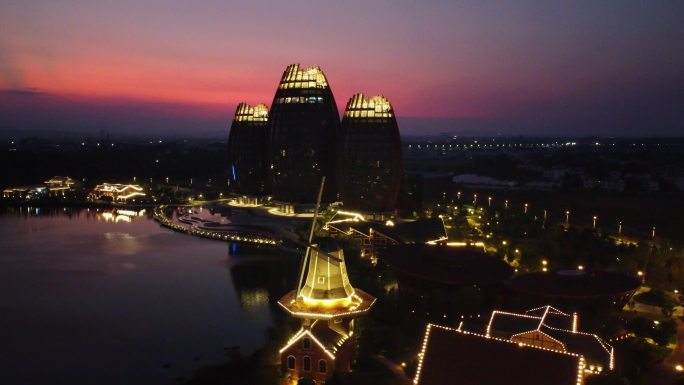 南康家具小镇夜景