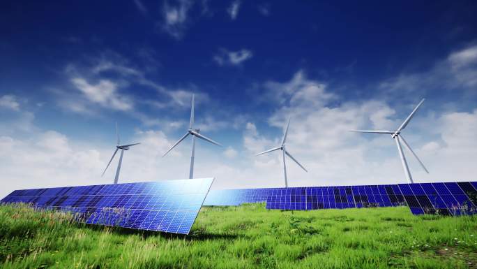 风电太阳能环保清洁能源