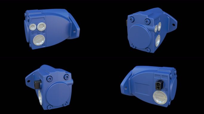 三维动画 机械设备 工业器械 优先阀动画