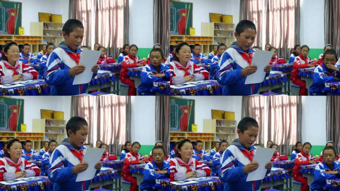贫困地区学生 农村学生 藏族学生