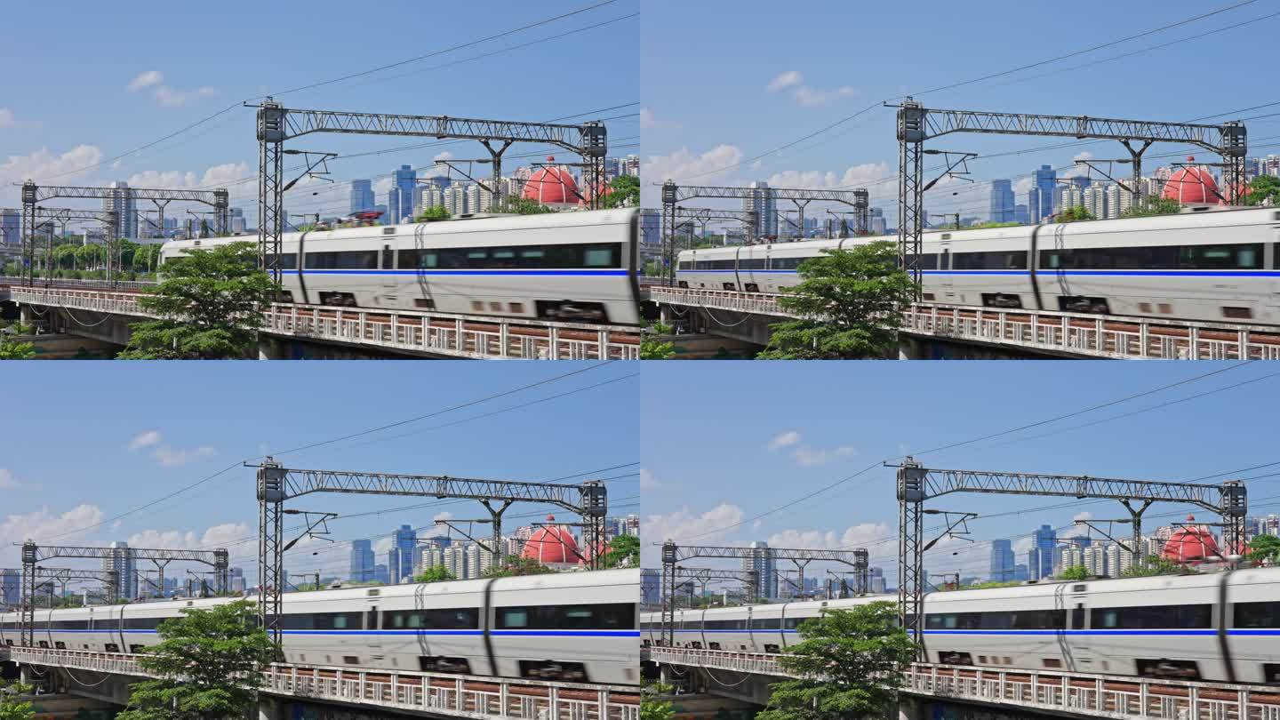 【正版素材】高铁和谐号列车3673