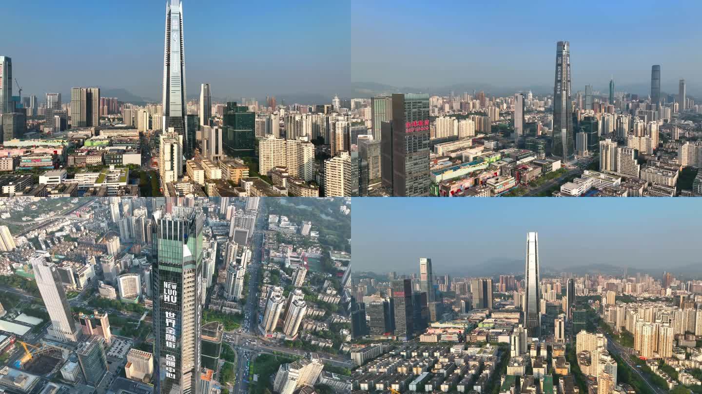 深圳城脉中心航拍