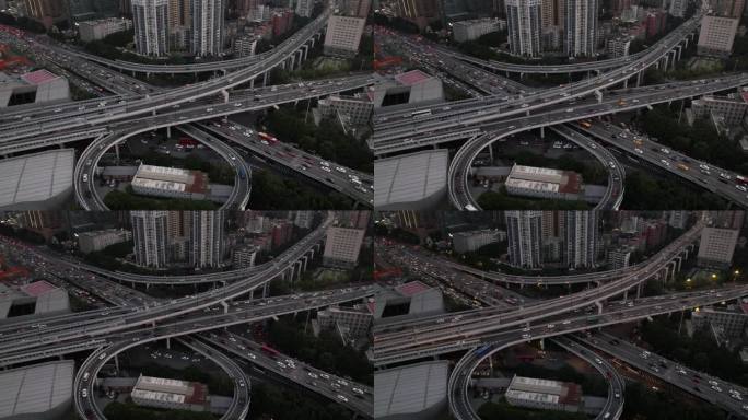 广州中山一立交桥延时摄影