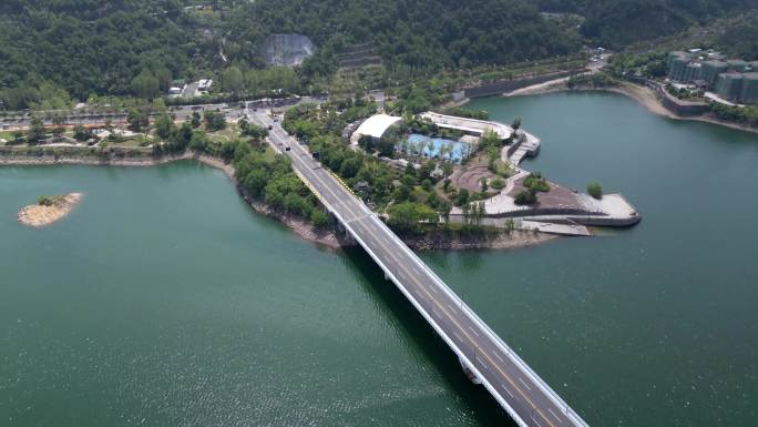 千岛湖 湖 源视频4K 航拍 自然 建筑