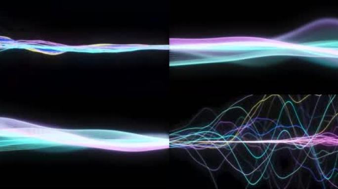 粒子跟随AI语音-音乐波动