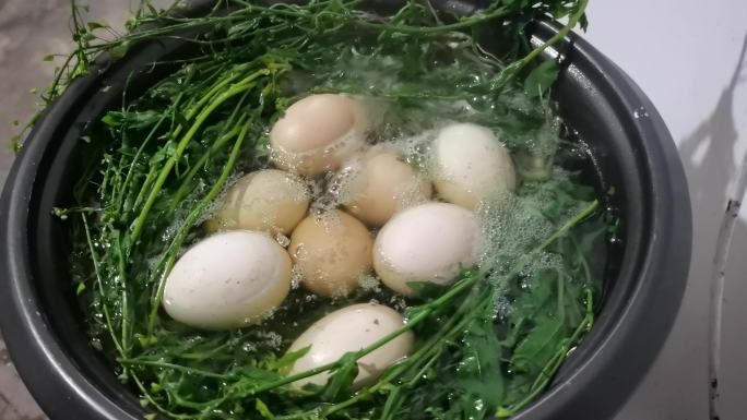 农历三月三，荠菜煮鸡蛋。