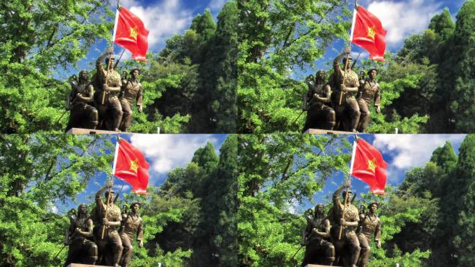 工农红军战斗雕塑