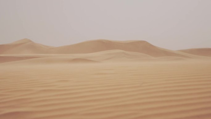 内蒙-沙漠-飞沙