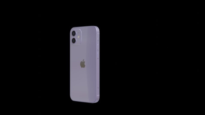 苹果iPhone 12 Mini紫色手机