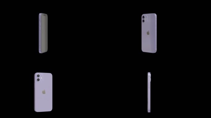 苹果iPhone 12 Mini紫色手机