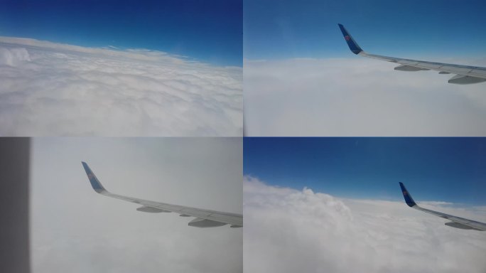 飞机和云海