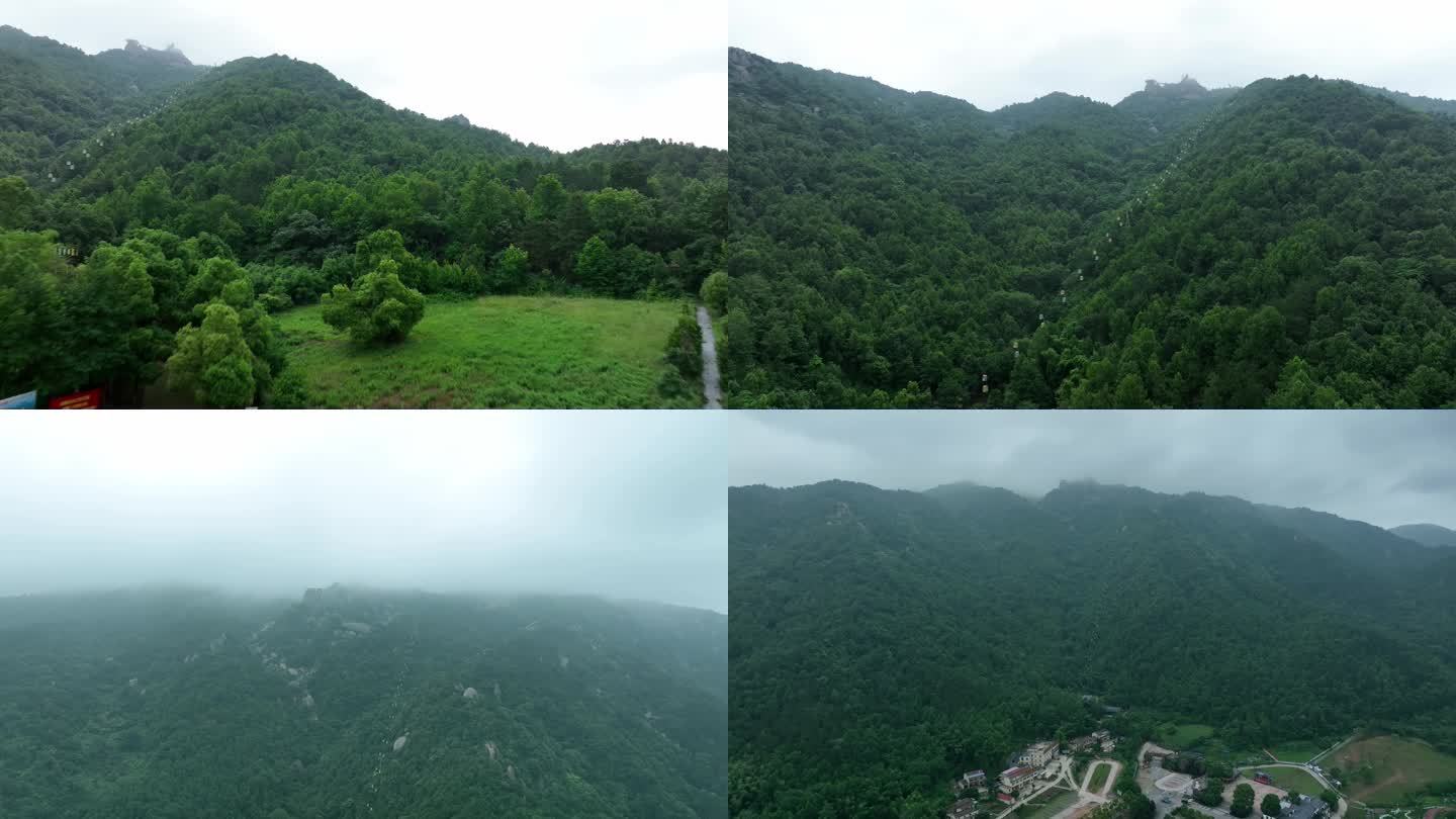 安庆巨石山生态文化旅游区 巨石山航拍