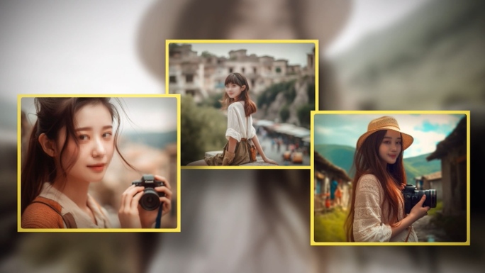 三张空间爱情公司单位团建电子相册多照片