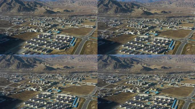 高原乡村  西藏北农房 新农村建设 乡村