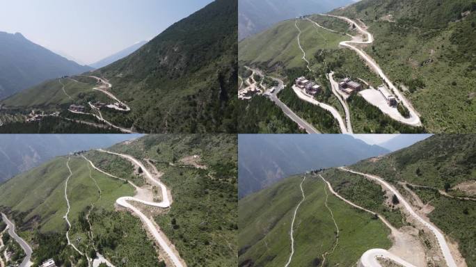 丹巴藏寨盘山公路