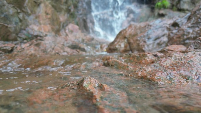 天然山泉水  泉水叮咚  溪流升格
