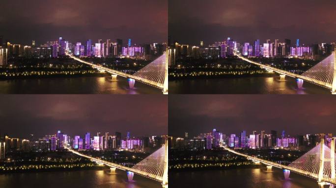 武汉城市夜景灯光秀